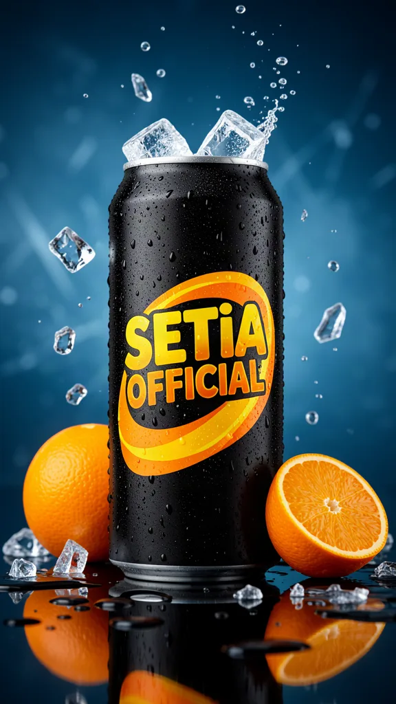 Setia Orange Soda Cold Drink